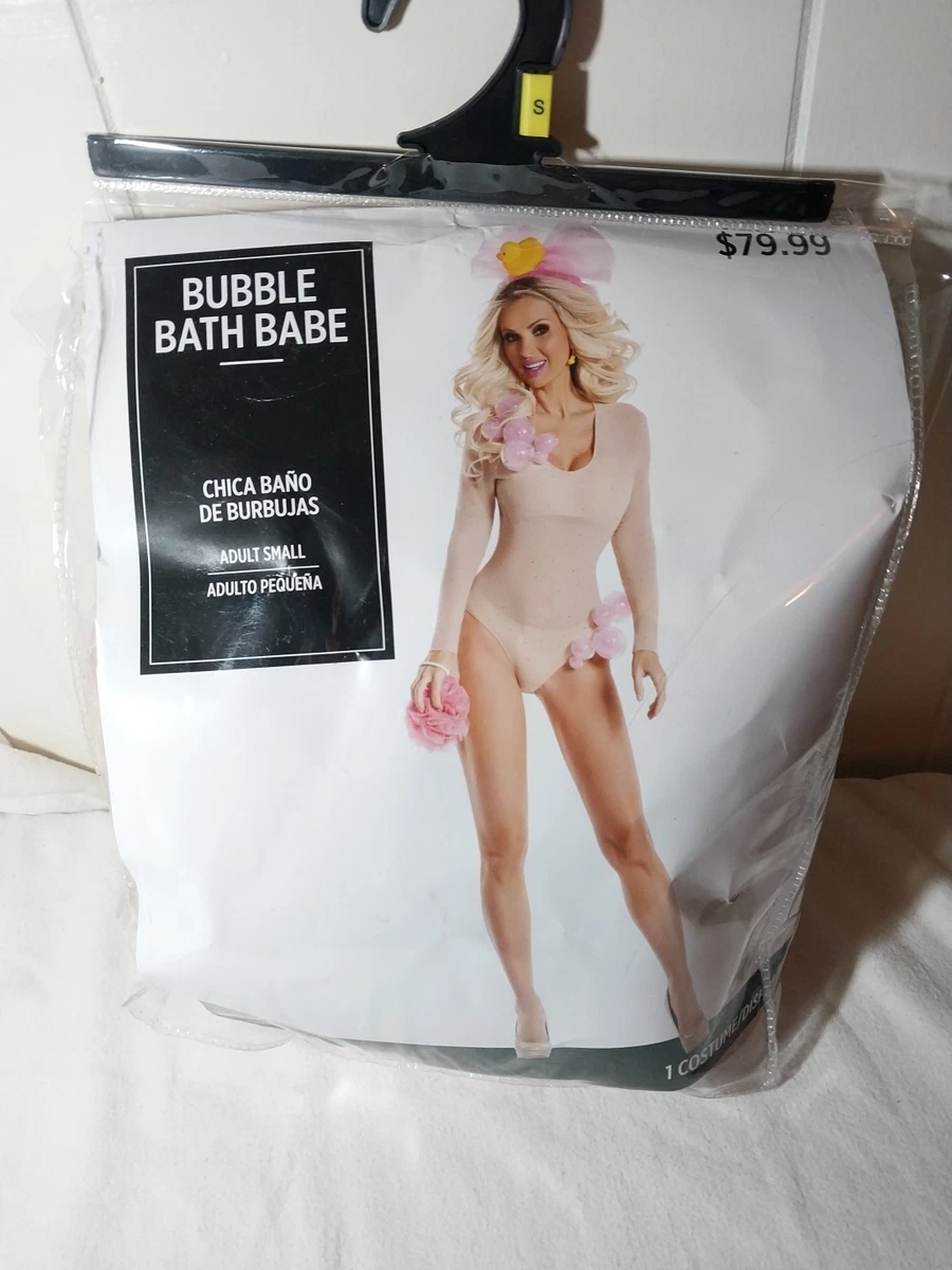 Women's Halloween Sexy Costume Bubble Bath Babe Adult Small New 3 Piece | eBay Women's Halloween Sexy Costume Bubble Bath Babe Adult Small New 3 Piece | eBay
