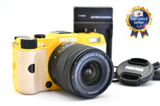     Excellent 5 Pentax Q10 yellow Digital Camera 02 Standard Lens From Japan