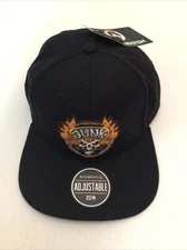 Junkart Bio World Adjustable OSFM Hat One Size fits Most Black