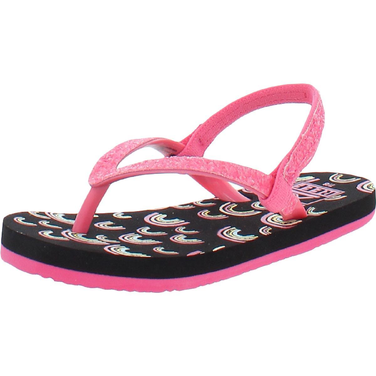 Reef Girls Little Stargazr Multi Flip-Flops 7-8 Medium (B,M) Toddler BHFO  3111 195333401096 | eBay