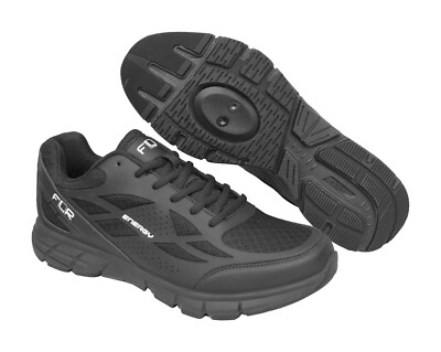 FLR Energy Active Spin Radschuhe mit SPD Stollen - schwarz