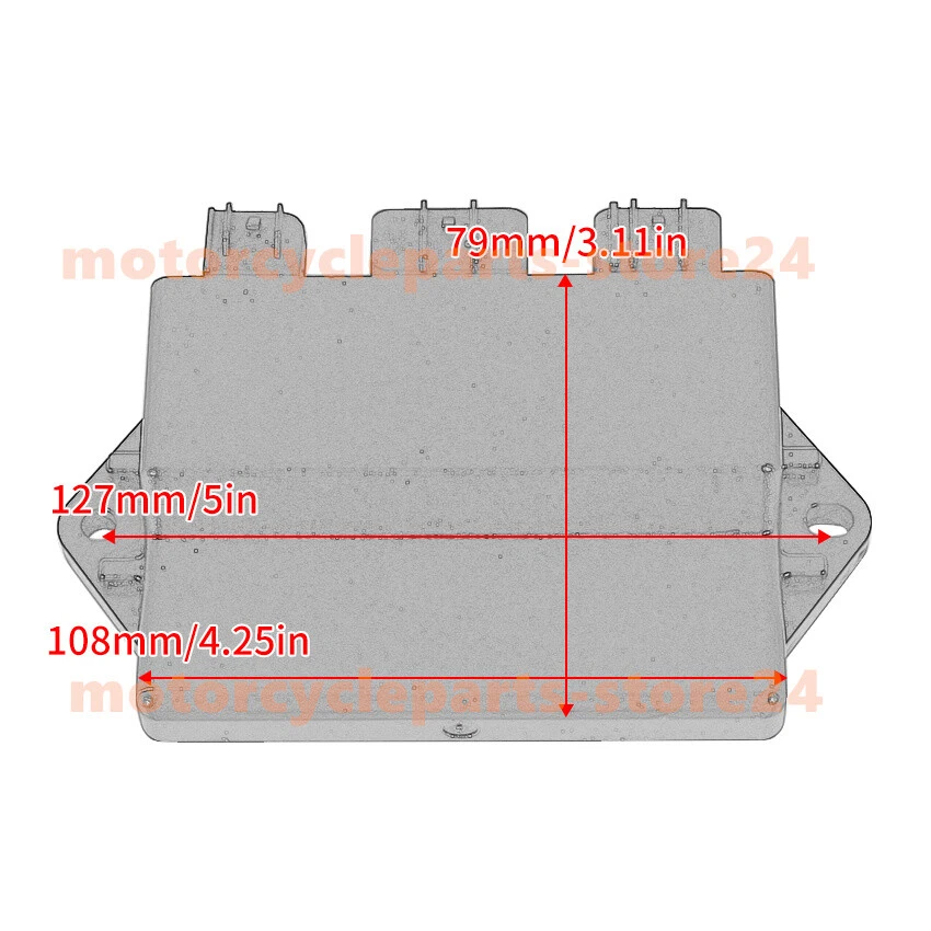 Para QLINK RELÉ CONJUNTO UTV FrontRunner 500 700 EFI 2010-2013/Rodeo 500 700 2008-13 Foto 2 de 4