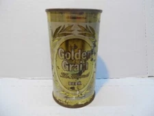 GOLDEN GRAIN FLAT TOP BEER CAN~MAIER BRG,LOS ANGELES,CA