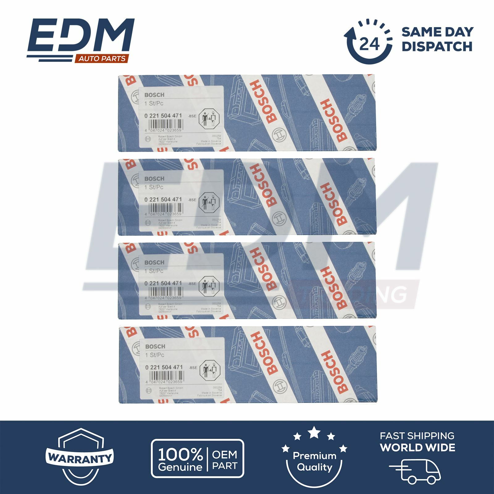 BOSCH Ignition Coils Set for BMW 3 Series 318i 320i [E90 E91 E92 E93] Petrol X4 eBay