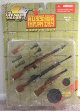 Russian Infantry Weapon Set 21st Century Toys The Ultimate Soldier 1:6 Scale