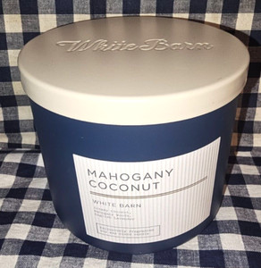 Whte Barn Candle Bath & Body Works Whte Grange Bouge 3 mèches Acajou