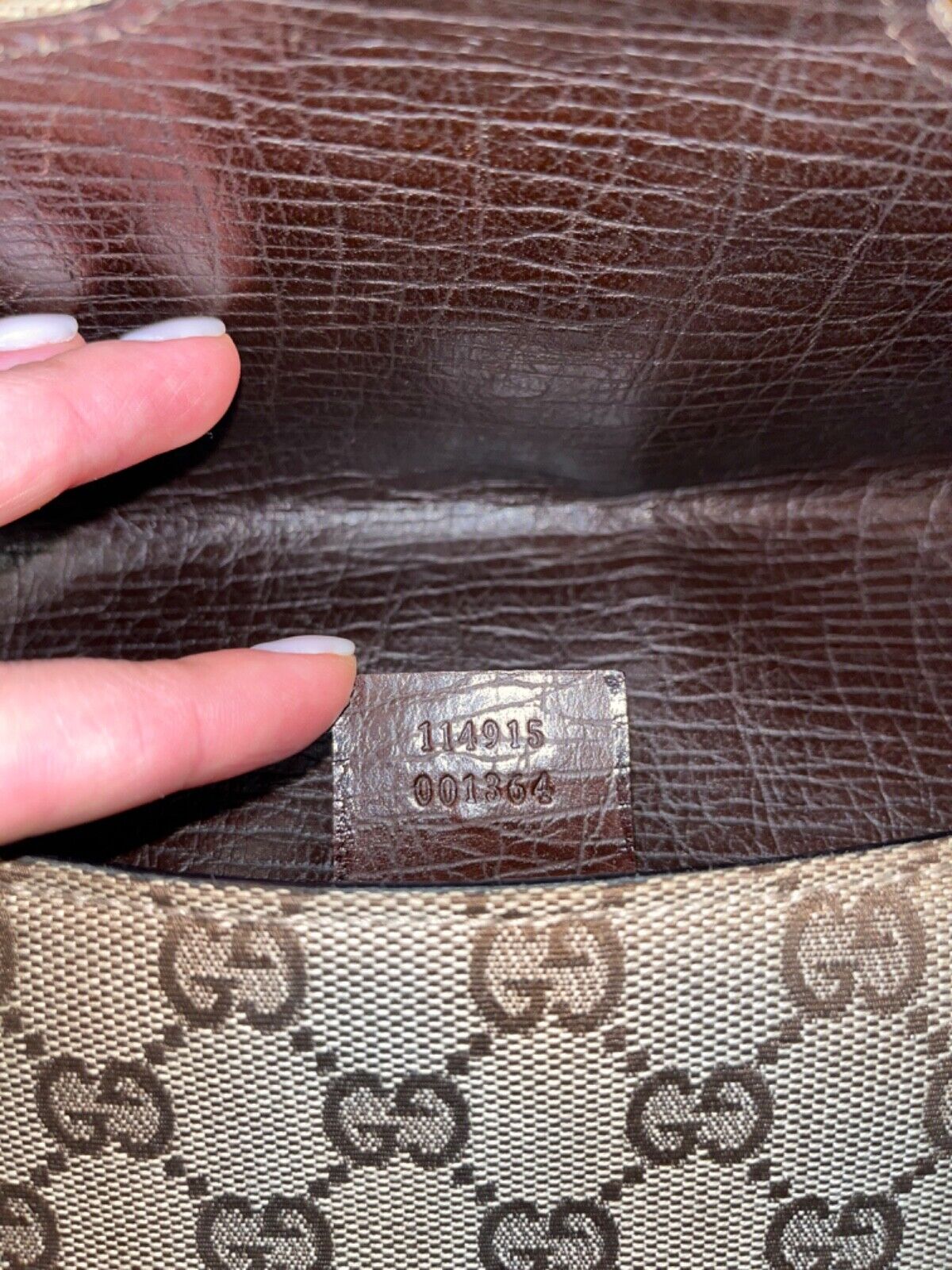 Gucci Authentic Very Rare Vintage Horsebit Baguet… - image 11