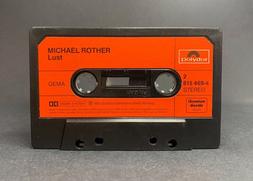 Michael Rother LUST Cassette 815 469-4 **WEST GERMAN 1ST ISSUE 1983** NEAR MINT - Picture 7 of 9