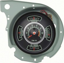 Tachometergauge Cluster 5500 Rpm Redline 69 Chevelle El Camino Super Sport Tachometergauge Cluster 5500 Rpm Redline 69 Chevelle El Camino Super Sport
