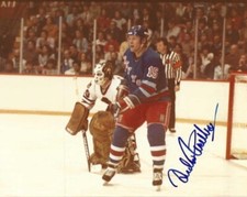 Auotographed  ANDERS HEDBERG New York Rangers 8x10 Photo -  w/ COA