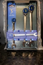 Angry Jester 4pc Magnetic Ratcheting Wrench set