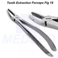 Tooth Extraction Forceps Fig18 Extracting Upper Left Molars Dental Surgical Tool