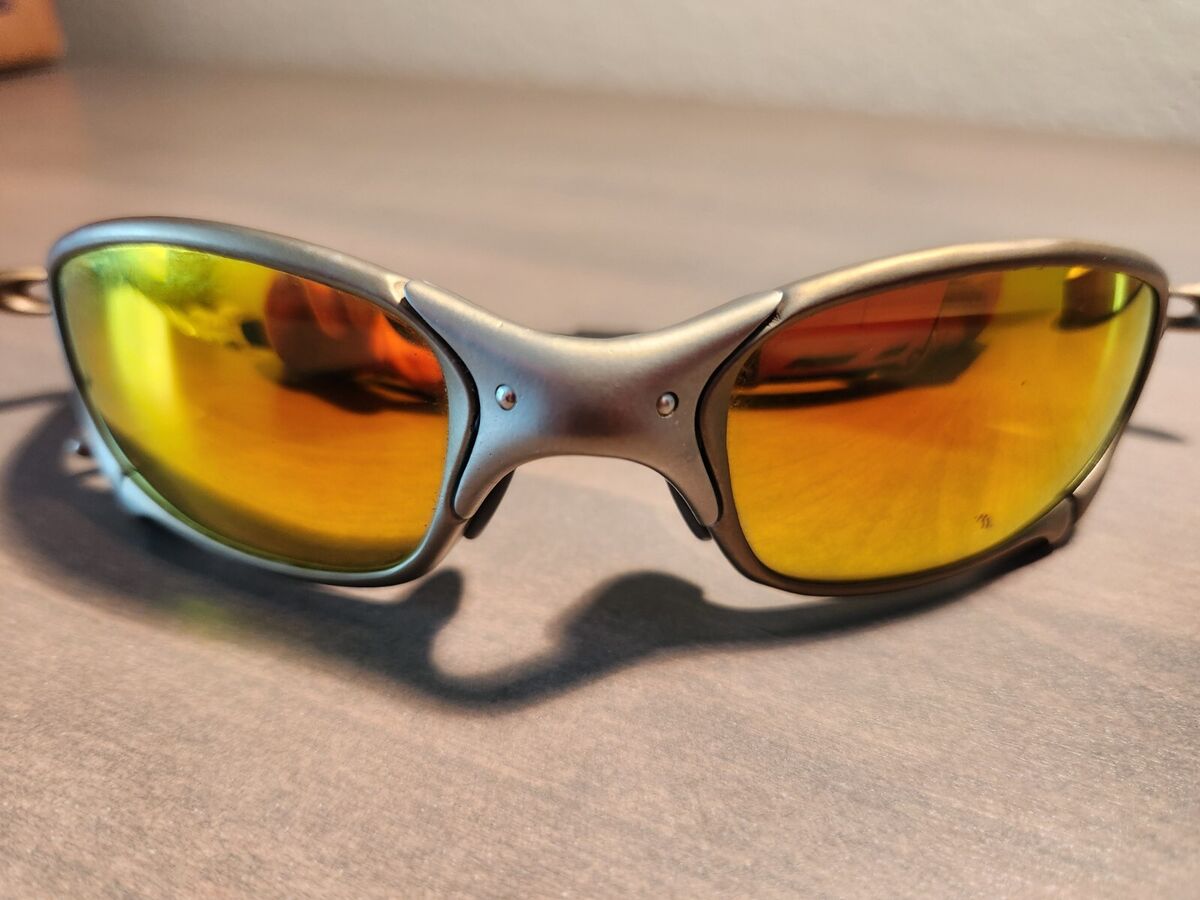 Oakley Juliet X Metal Polished Frame / Fire Iridium Lens Oakley Juliet X Metal Polished Frame / Fire Iridium Lens