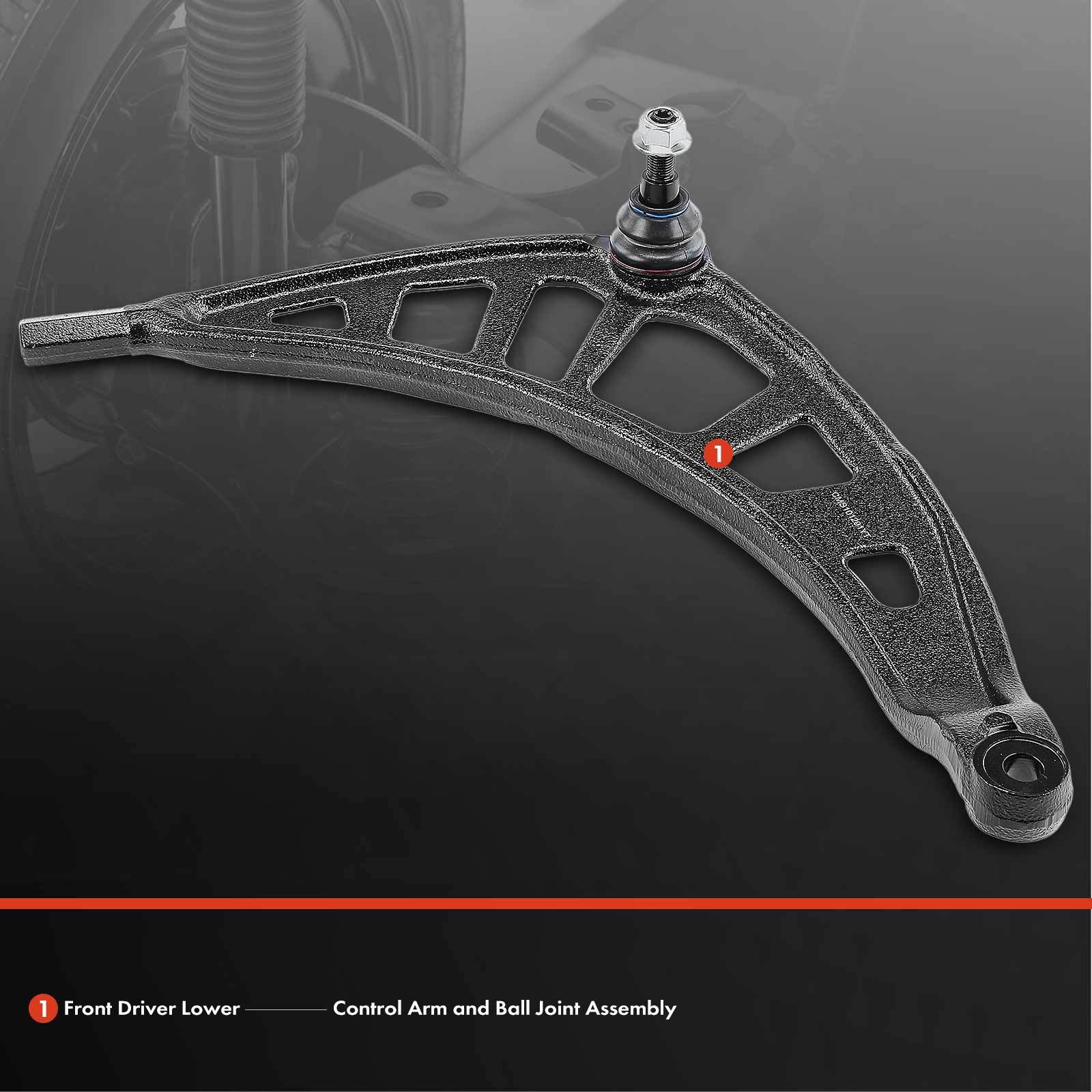 Mini Paceman Arm Rest Front Left Control Arm w/ Ball Joint for Mini Cooper Countryman Cooper ...