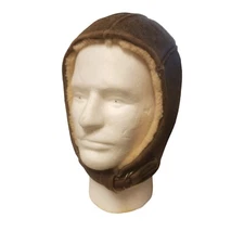 Vintage Style Pilot's Shearling Soft Cap