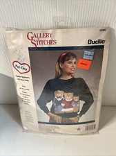 Gallery of Stitches  Bucilla  Put-Ons  Teddy Family  32585  