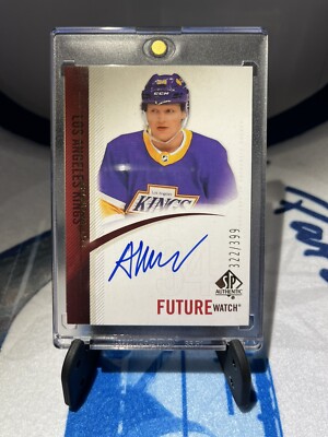 2020-21 SP Authentic Future Watch Auto Arthur Kaliyev Rookie Auto RC 322/399.