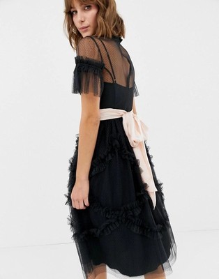 tulle skater dress
