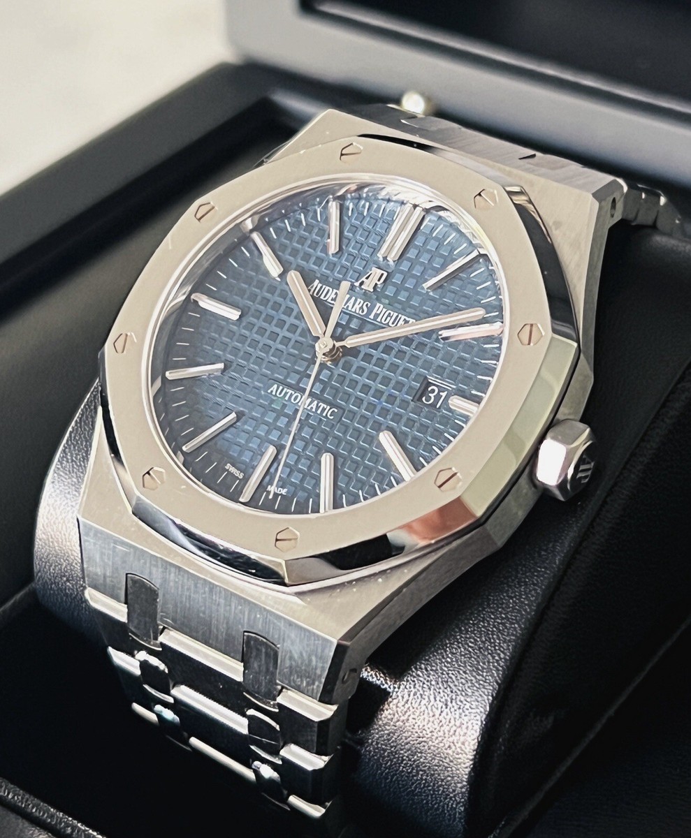 15450 Blue Dial Audemars Piguet 15450 Price 15450 15400 Retail