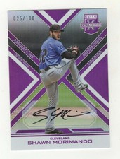 SHAWN MORIMANDO AUTOGRAPH JERSEY 2018 2016 PANINI ELITE EXTRA EDITION 25/100