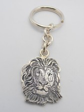Leo: Keychain In 925 Silver - Bris  - Zodiac - Zodiac Sign