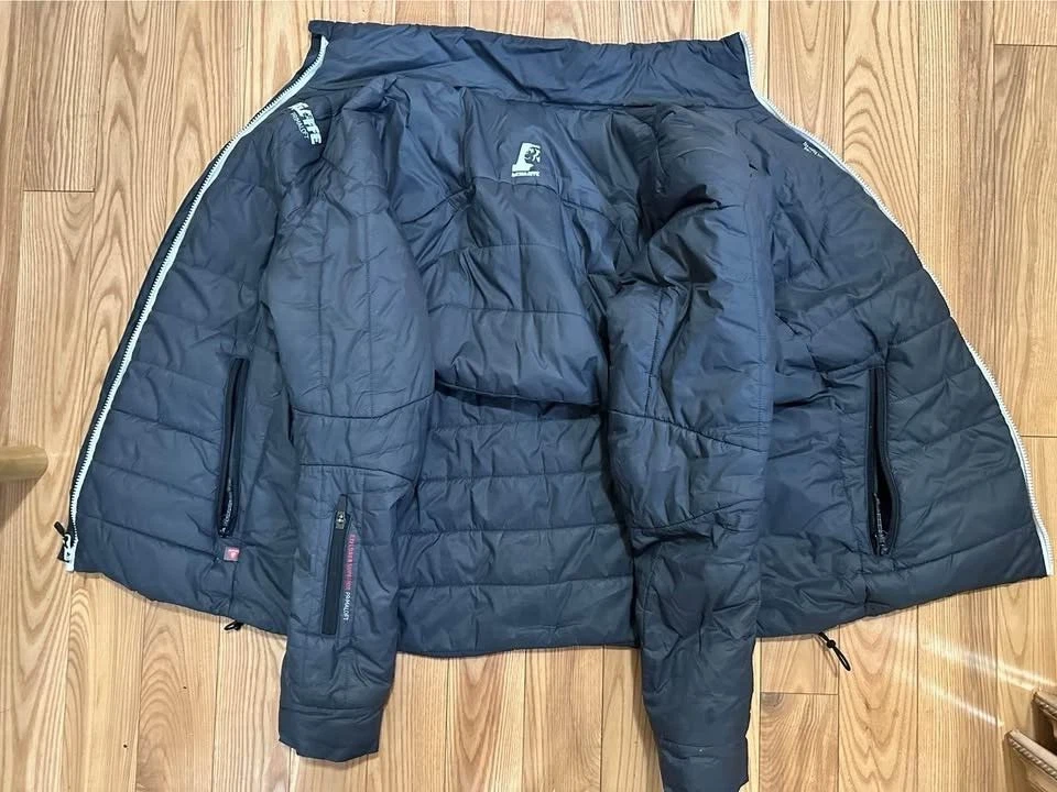 Bergaffe Explorer Primaloft Insulated Puffer Jacket Gray Men's Medium Pre-Owned