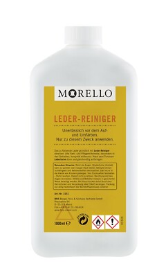 Morello Leder-Reiniger zur Vorbehandlung vor Ein-und Umfärben 1 Liter - 3151