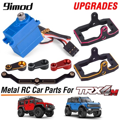 High Torque Digital Servo Mount Arm Steering Link Set for 1/18 TRX4M Cars Parts