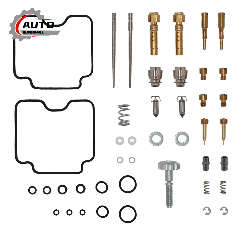 For 99-03 Yamaha Road Star XV1600 New Carburetor Repair Kit & Intake Manifold Foto 2 de 4