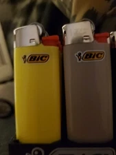 2X Mini BIC Lighters Mix Color USA Child Safe Flint Cigarette Cigar Lighter USA