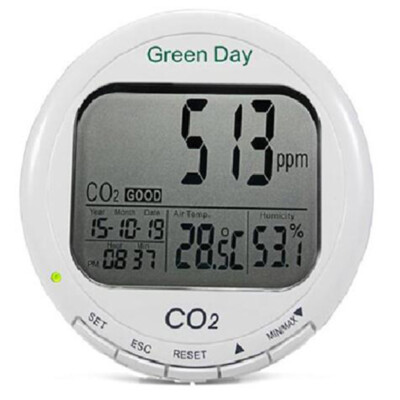 AZ7788 CO2 test meter Desktop carbon dioxide Datalogger CO2 Gas Detector Meter