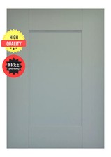 Shaker door drawer front replacment all sizes 90mm frame 18mm thick Dust Grey