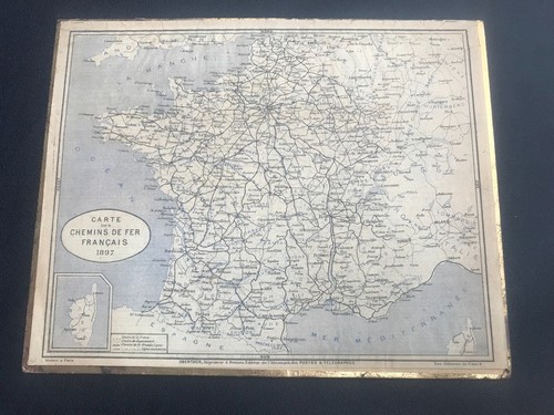 Ancien calendrier almanach des postes 1897 Les petits patés TRES BON ETAT - Picture 2 of 2