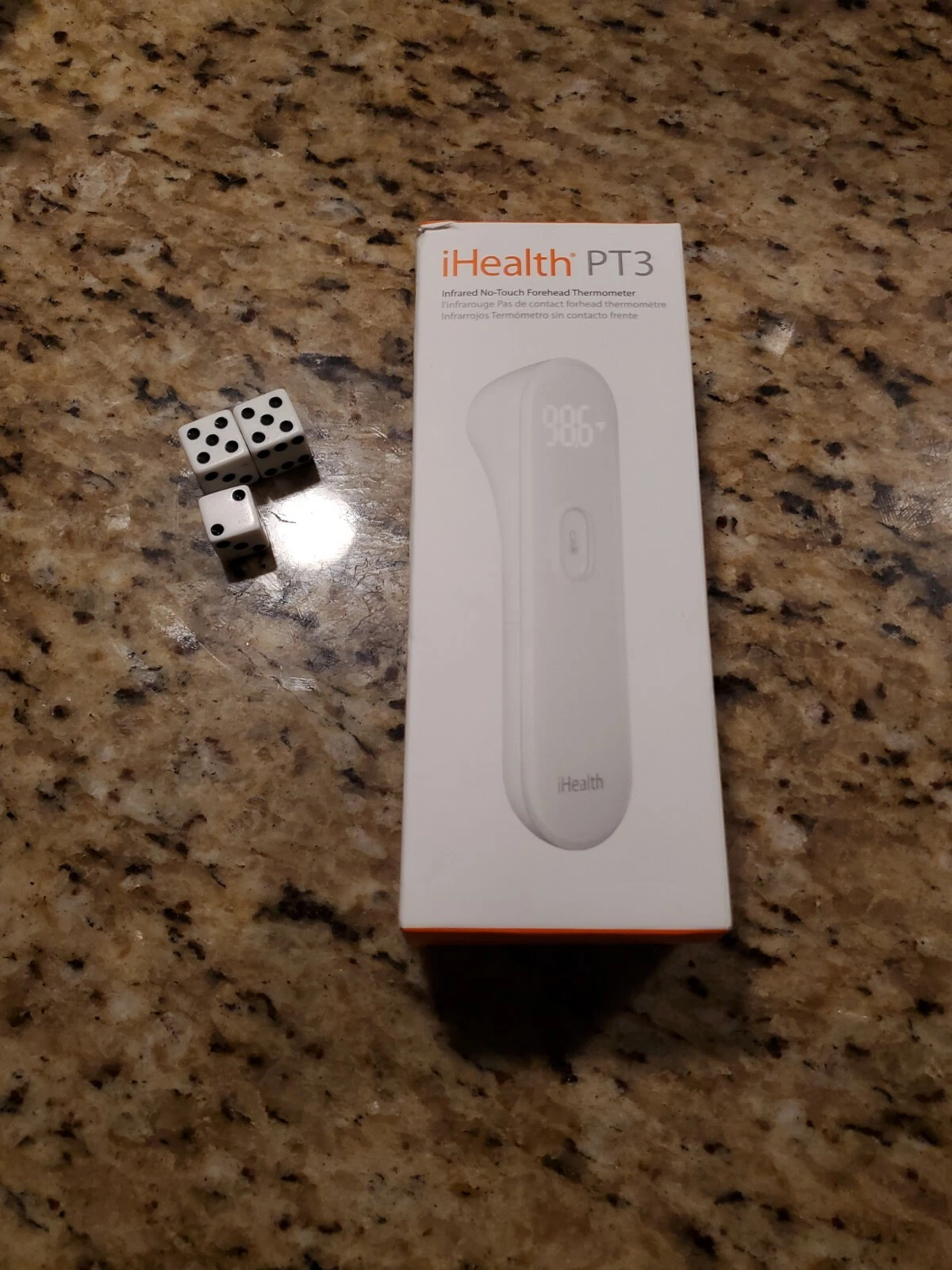 iHealth PT3 Infrared No-Touch Forehead Thermometer - New and sealed
Opens in a new window or tab