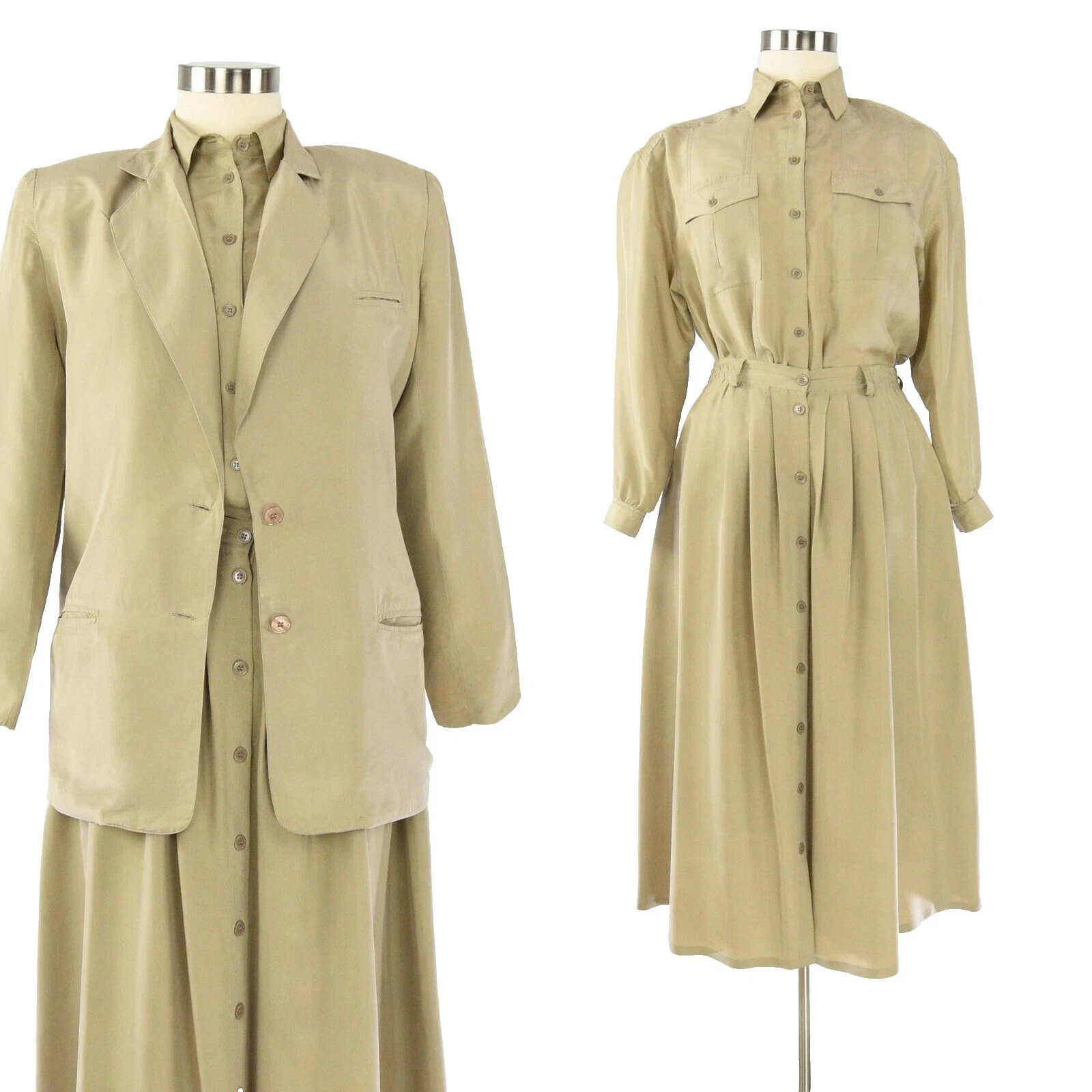 New Wave Falda trajes trajes Vintage, juegos y Suit Separates para Mujeres