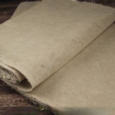 20 Sheets Calligraphy Handmade Chinese Half-Ripe Xuan Paper Unedged Rice Papers