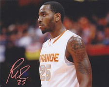 RAKEEM CHRISTMAS Signed Autograph Auto 8x10 Photo Syracuse Orange Orangemen COA