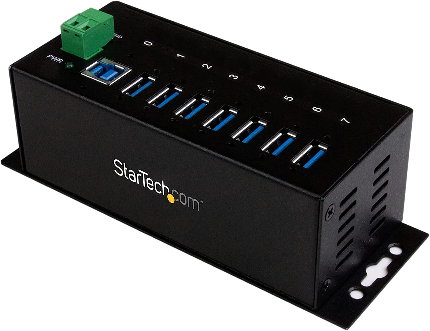 Startech 7 Port Industrial USB 3.0 Hub - with ESD Protection - Mountable - USB 3