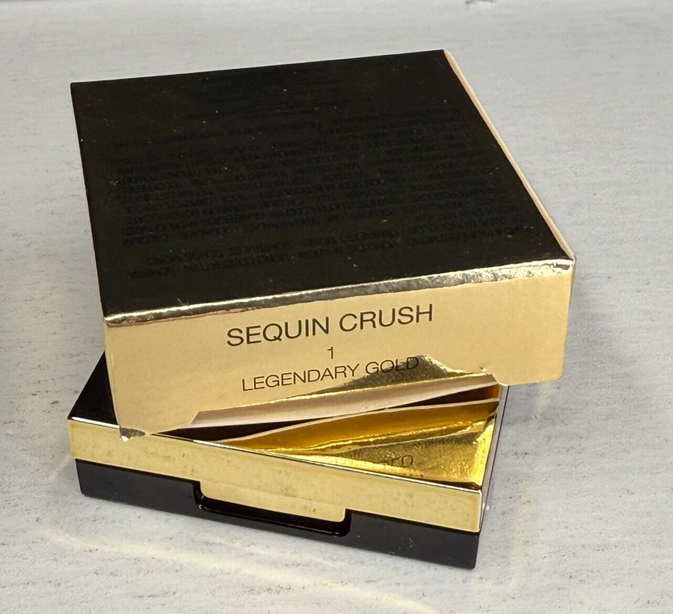 Yves Saint Laurent  Glitter Shot Eye  1 Legendary Gold 0.035 oz 1g NIB - Image 4 of 4