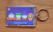 South Park 1998 Vintage Cartman Kenny Kyle Stan Key Chain NEW