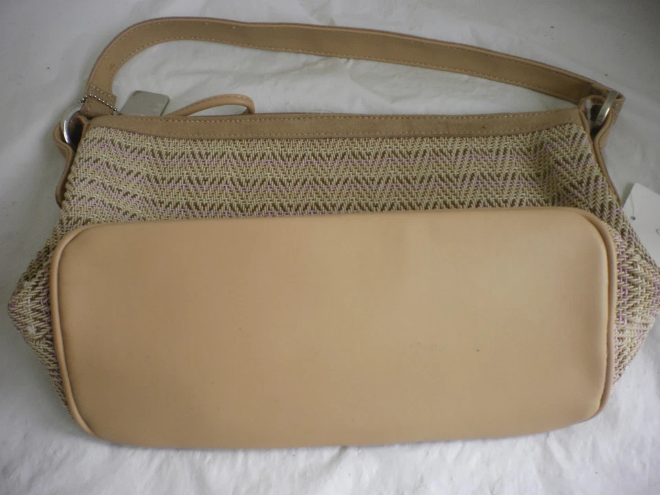Bolso de Mano Liz Claiborne Hilton Head Crochet Nuevo con Etiquetas Foto 2 de 4