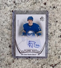 2021-22 Upper Deck SP Authentic John-Jason Peterka Future Watch Auto /999 #152