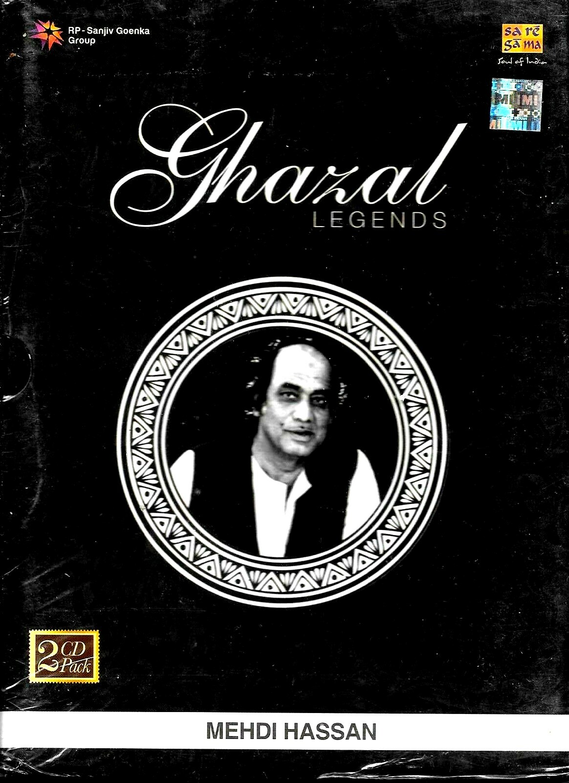 MEHDI HASSAN - GHAZAL LEGENDS - NEW BOLLYWOOD SARE GAMA SOUND TRACK 2CDs SET
