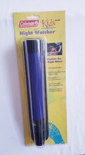 Vintage Coleman For Kids Night Watcher Camping Magnifying Scope Blue W/ Bag Belt
