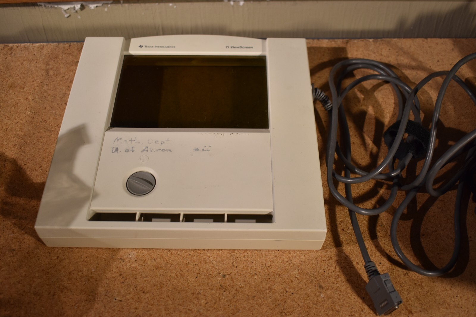 UNTESTED Texas Instruments TI ViewScreen TI-80 TI-81 TI-82 Graphing Calculator