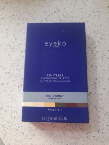 Eyeko Limitless Eyeshadow Palette Number 1 - Nudes - Long Lasting New & Boxed - Picture 2 of 5