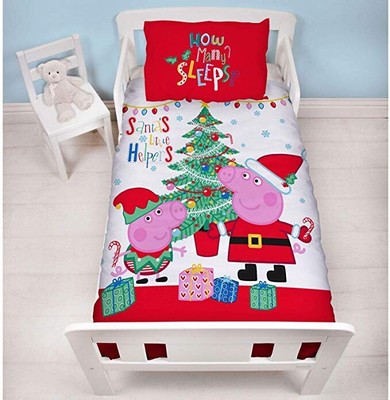 christmas cot bed bedding
