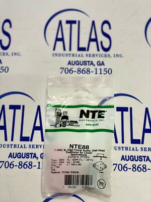 NTE NTE88, T-PNP, SI, High Power Audio, Disk Head Positioner for Linear Apps