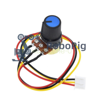 1X NEW XH2.54 3P WH148 potentiometer B10K speed control knob control switch