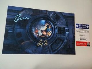 Project Hail Mary RYAN GOSLING ANDY WEIR Autographed 11x17 Photo with COA